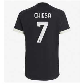 Juventus Federico Chiesa #7 Replica Third Stadium Shirt 2023-24 Short Sleeve